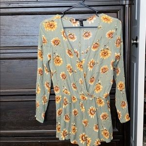 Sunflower Romper